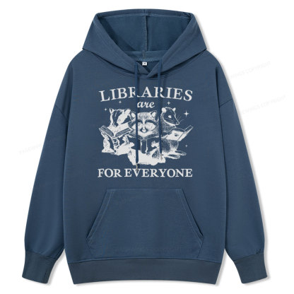 Pagewings Libraries Are For Everyone Unisex Classic Hoodie