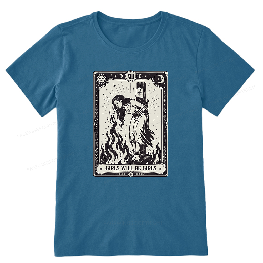Pagewings Girls Will Be Girls Unisex Classic T-shirt