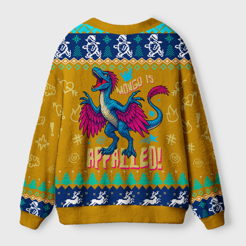 Pagewings Affiliated Reading Dragon Light Knit Unisex Cardigan Sweaters