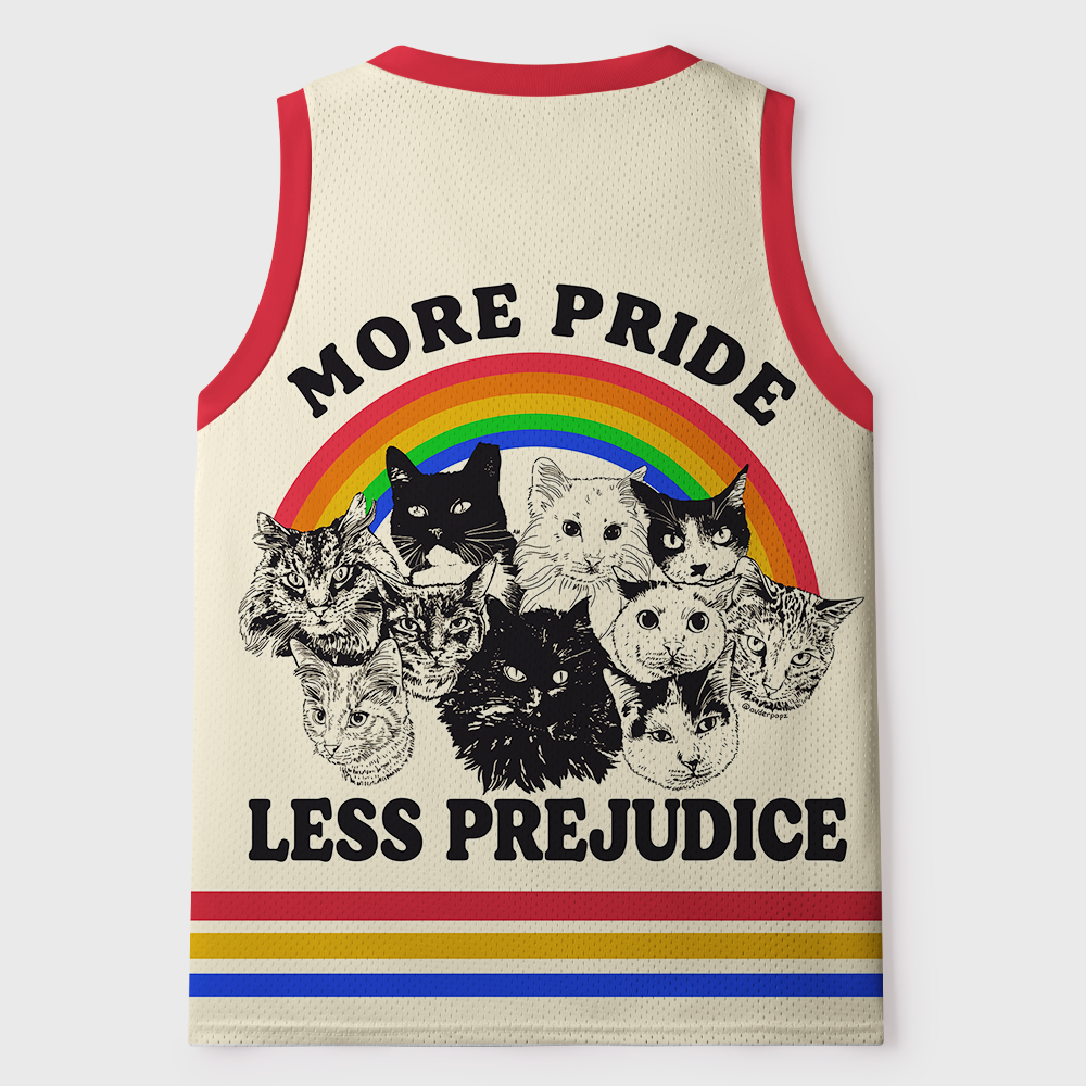 Pagewings More Pride Less Prejudice Unisex Mesh Tank Top