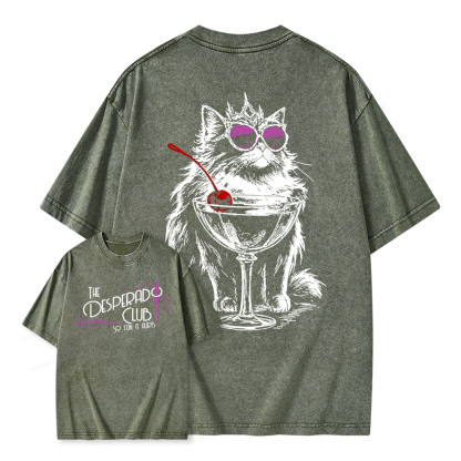 Pagewings Desperado Club  Unisex Washed T-shirt