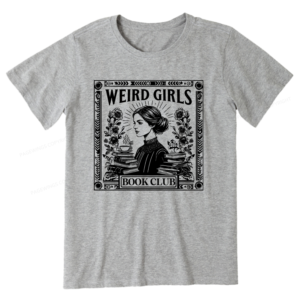Pagewings Weird Girls Book Club Unisex Classic T-shirt