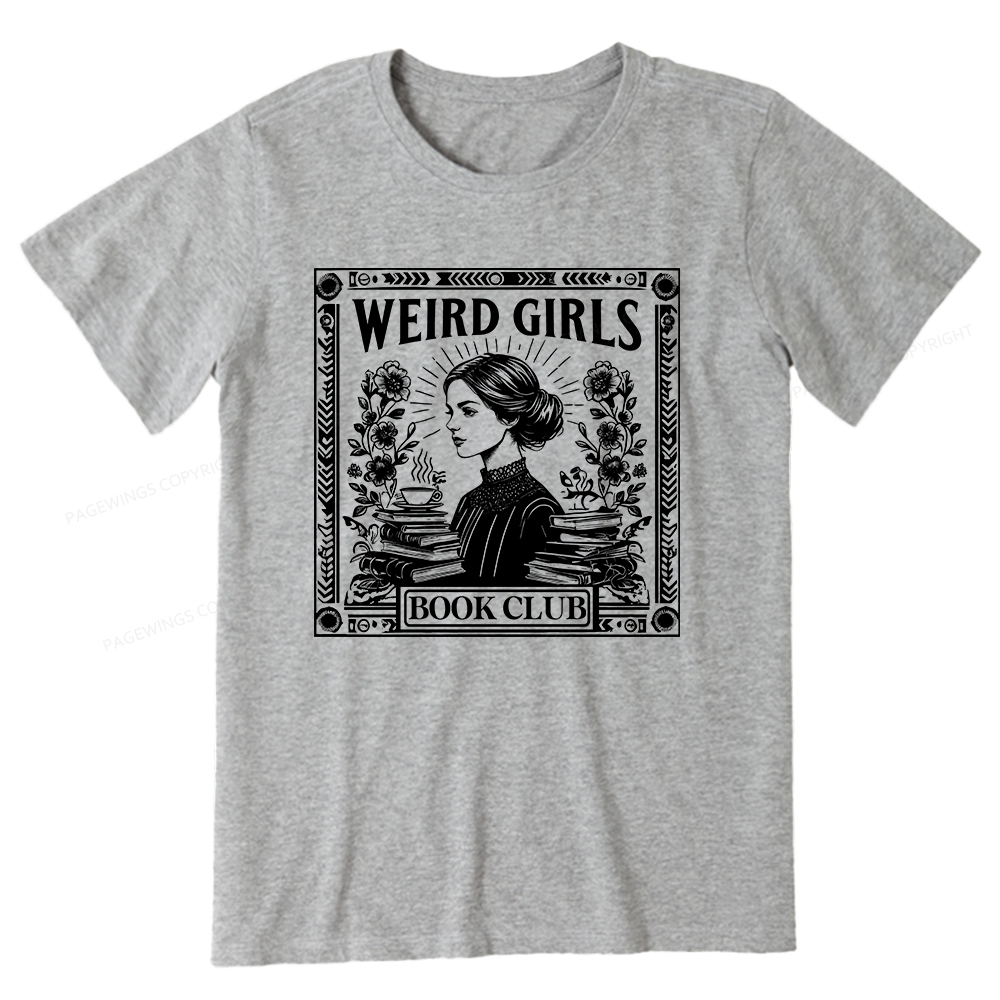 Pagewings Weird Girls Book Club Unisex Classic T-shirt
