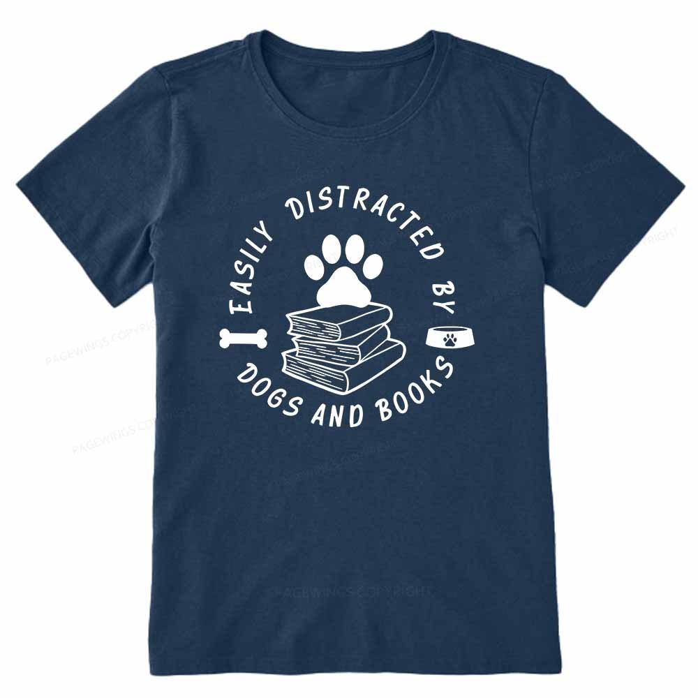 Pagewings Book Lover Sweater Funny Dog Sweater Unisex Classic T-shirt