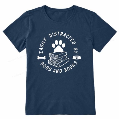 Pagewings Book Lover Sweater Funny Dog Sweater Unisex Classic T-shirt