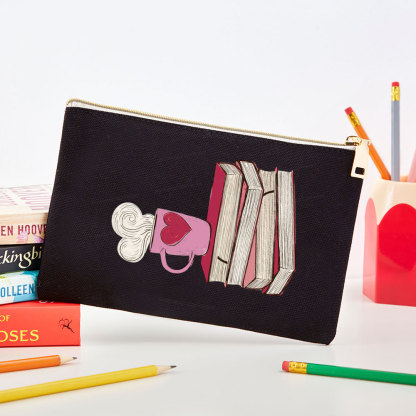 Pagewing Valentine's Day Gift for the Book Lover Pouch