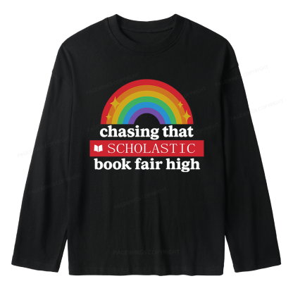 Pagewings Book Lovers Unisex Lightweight Long Sleeve T-Shirt