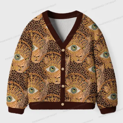 Pagewings Make Orwell Fiction Again Unisex Ugly Cardigan Sweaters