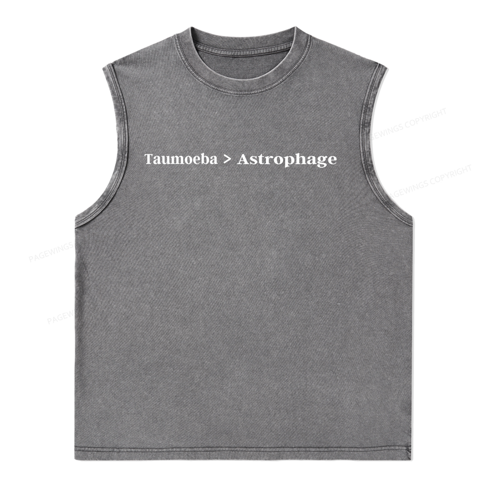 Pagewings Taumoeba Astrophage Unisex Washed Tank Top