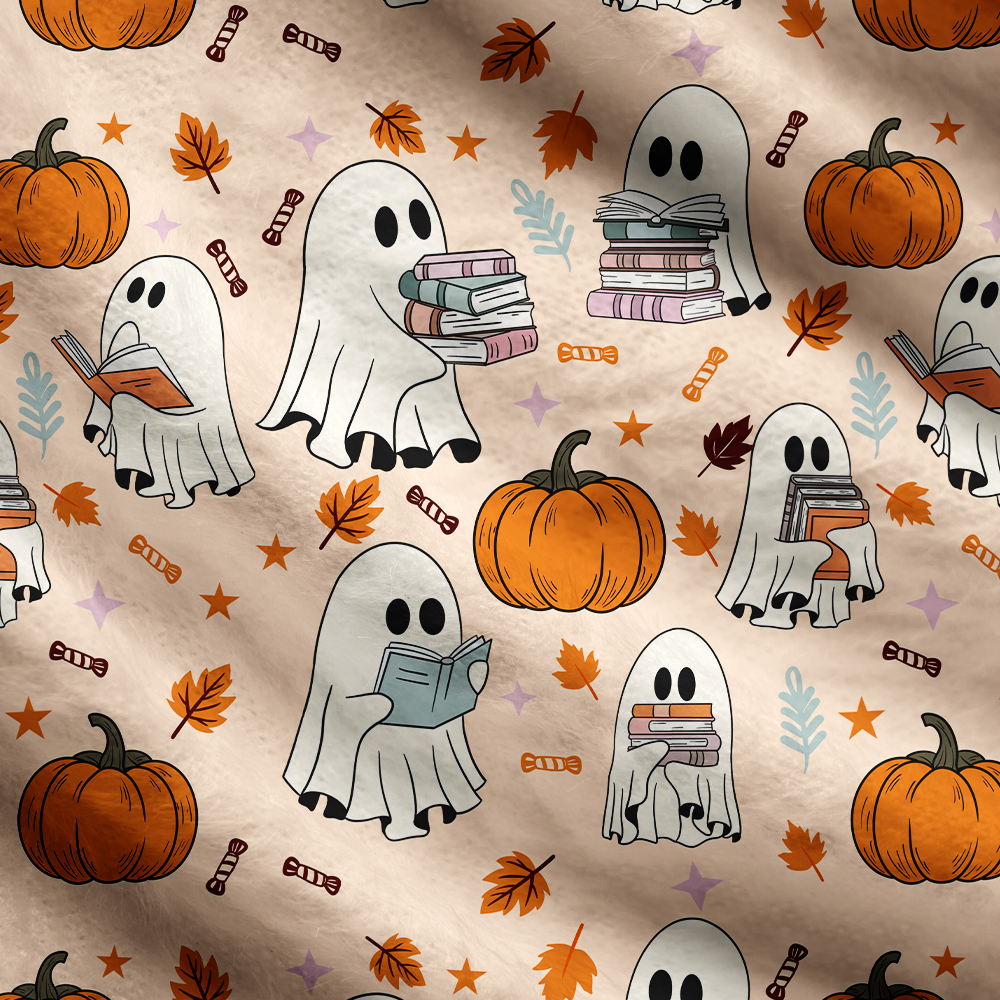 Pagewings Halloween Bookish Women's Cardigan Sweater