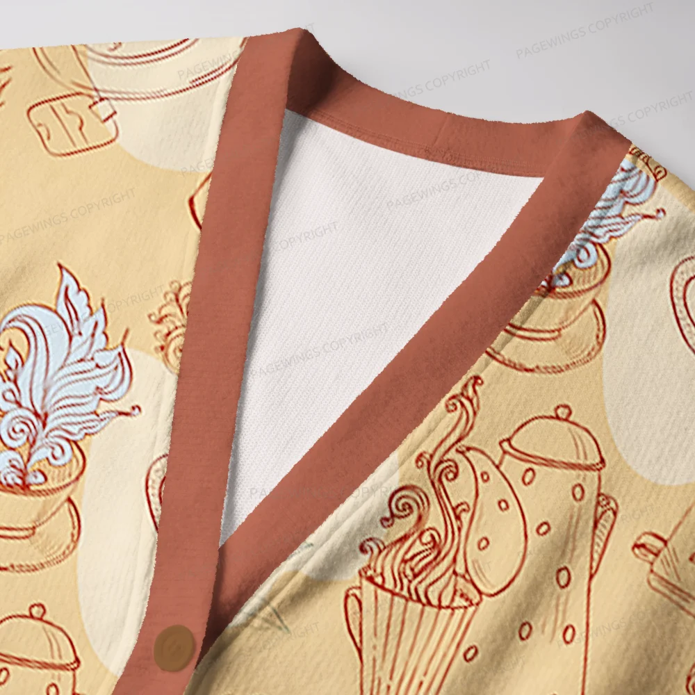 Pagewings Book Unisex Ugly Cardigan Sweaters