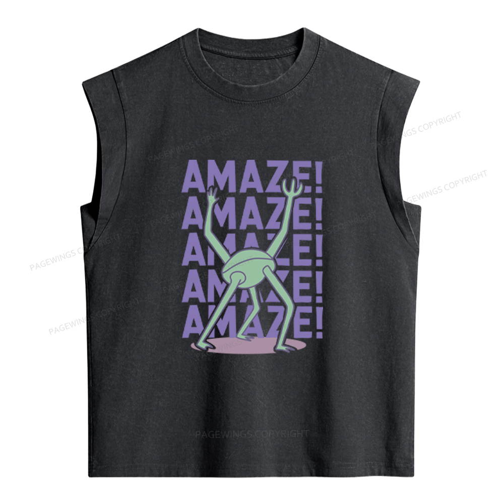 Pagewings Rocky Amaze Women's Washed Tank Top