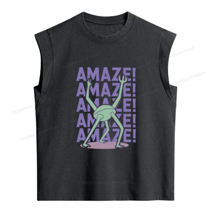 Pagewings Rocky Amaze Women's Washed Tank Top