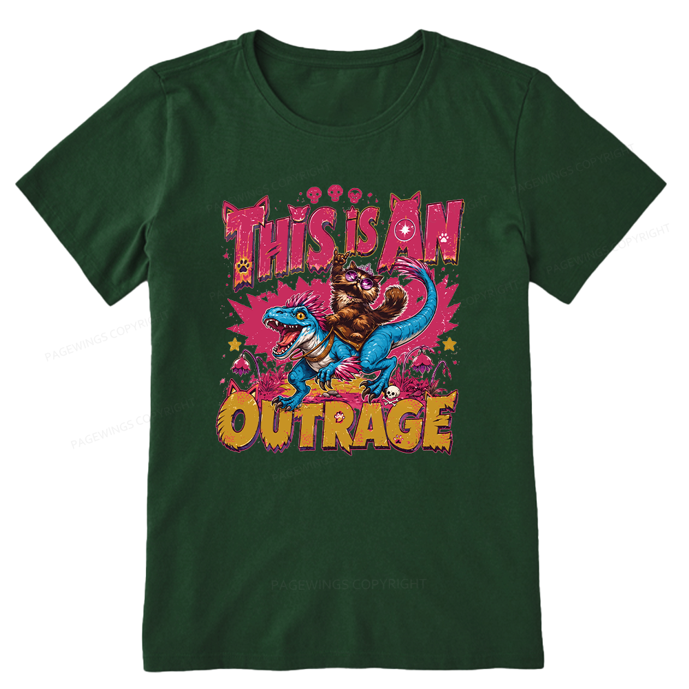 Pagewings Science Fiction Cat Unisex Classic T-shirt