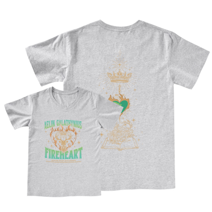 Pagewings Aelin Galathynius Fireheart V-neck T-shirt