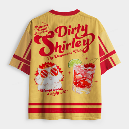 Pagewings Dirty Shirley Unisex Mesh Jersey 