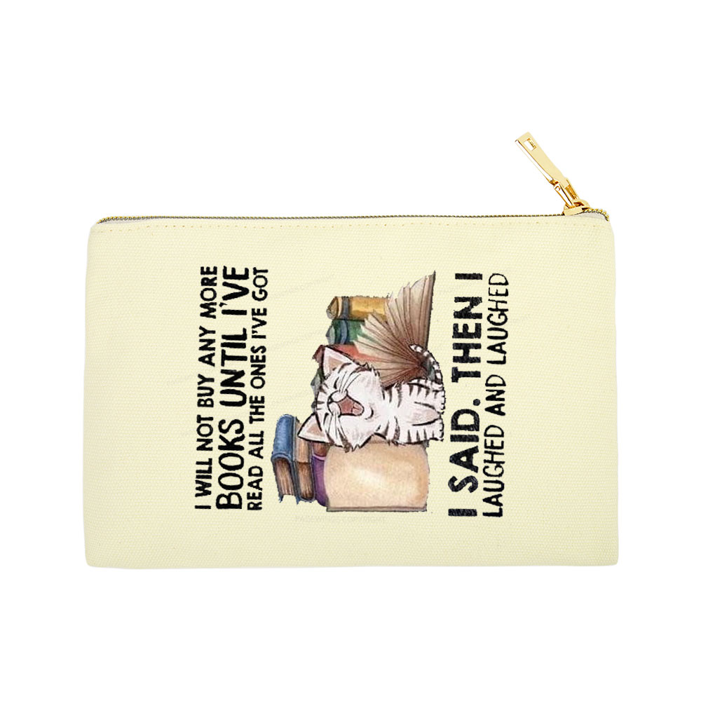 Pagewings I Will Not Buy Any More Books Pouch