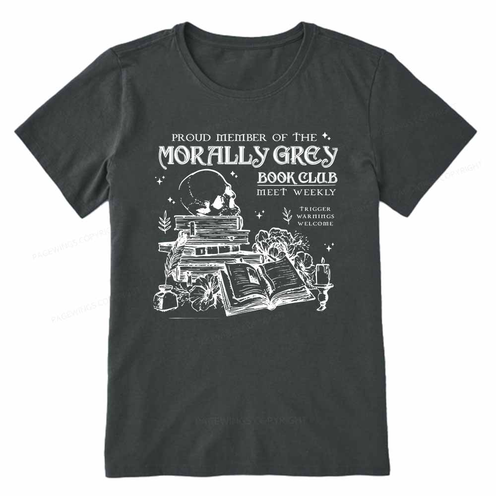Pagewings Morally Grey Book Club Unisex Classic T-shirt