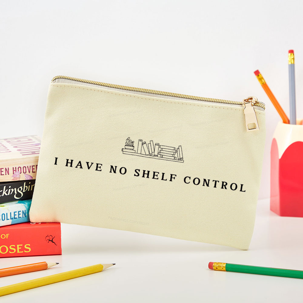 Pagewings I Have No Shelf Control Pouch