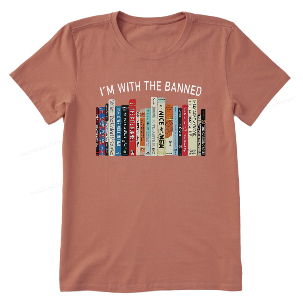 Pagewings I'm With The Banned Reading Unisex Classic T-shirt