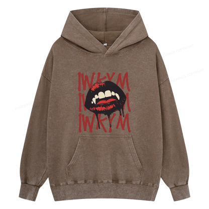 Pagewings Sci-Fi Novel Lover Unisex Washed Hoodie