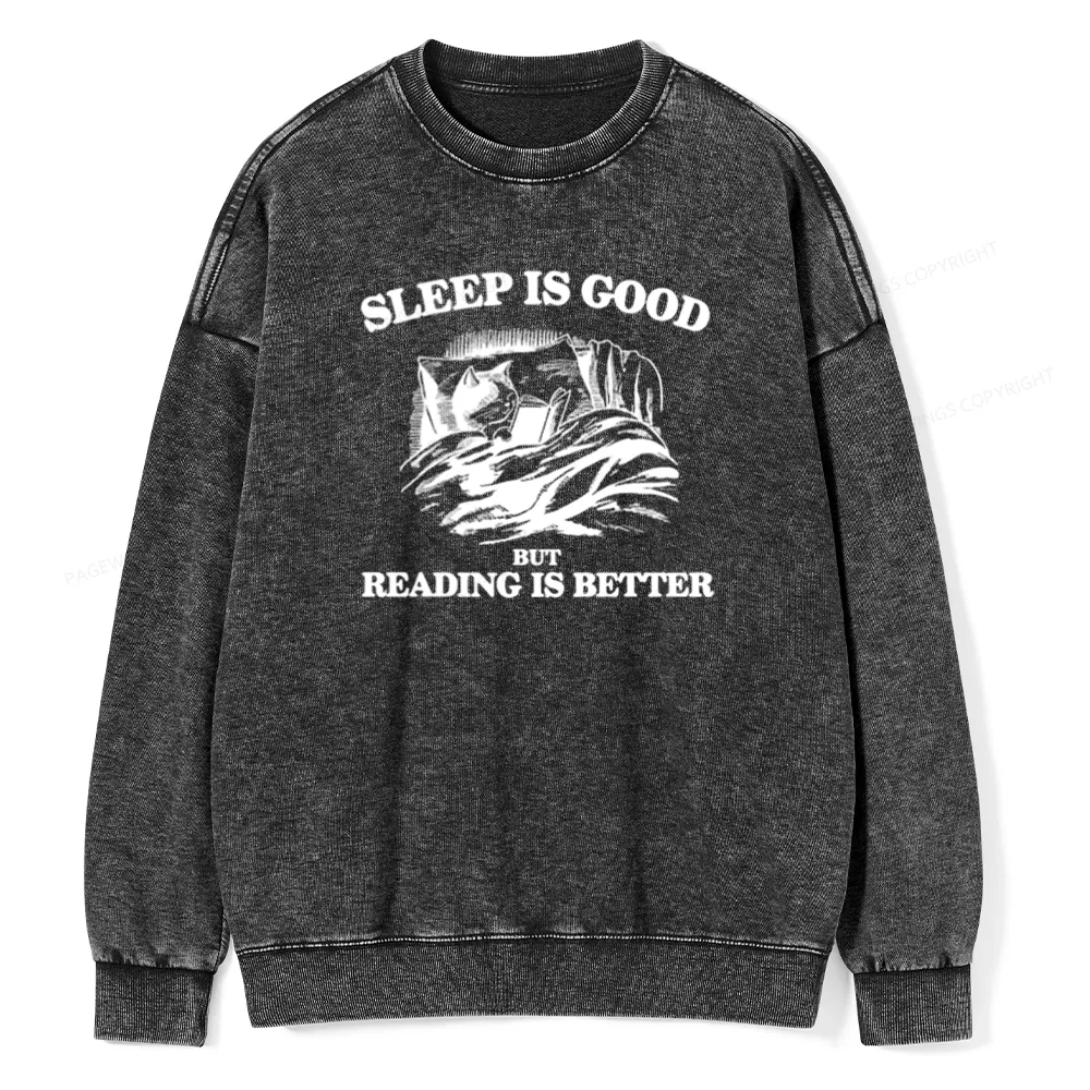 Pagewings  The Cozy Bookish Apparel You Can Dress Unisex Washed Sweatshirt
