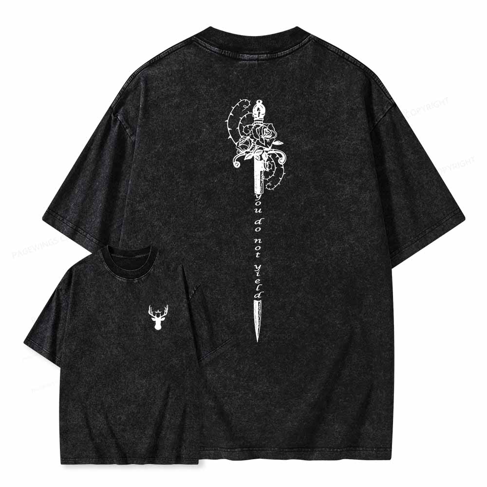 Pagewings  A Court of Thorns and Roses Court of Dreams Unisex Washed T-shirt