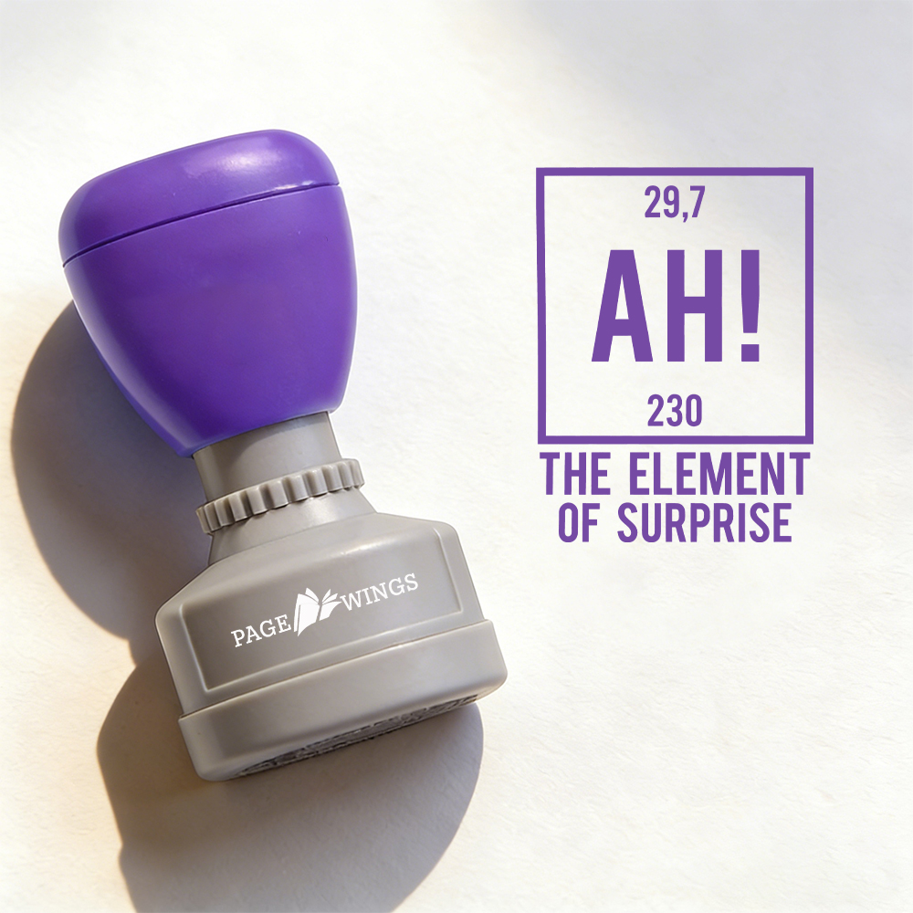 Pagewings Element Of Surprise Stamp