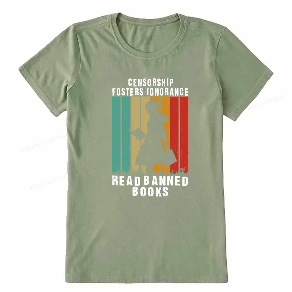Pagewings Banned Books Vintage T-Shirt Unisex Classic T-shirt