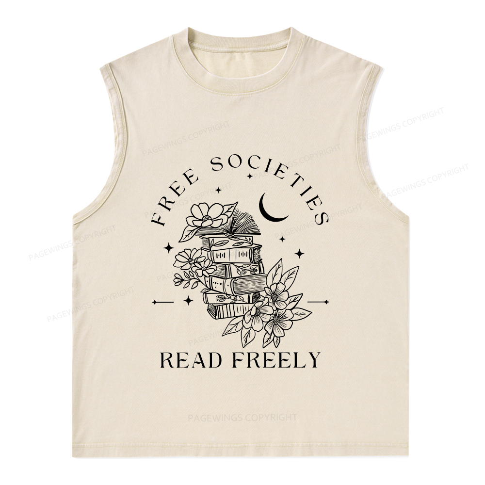 Pagewings Equal Rights Shirt Unisex Washed Tank Top