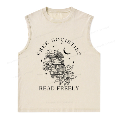 Pagewings Equal Rights Shirt Unisex Washed Tank Top