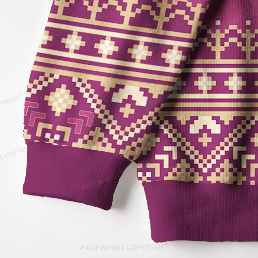 Pagewings More Pride Less Prejudice Unisex Ugly Knit Sweatshirt