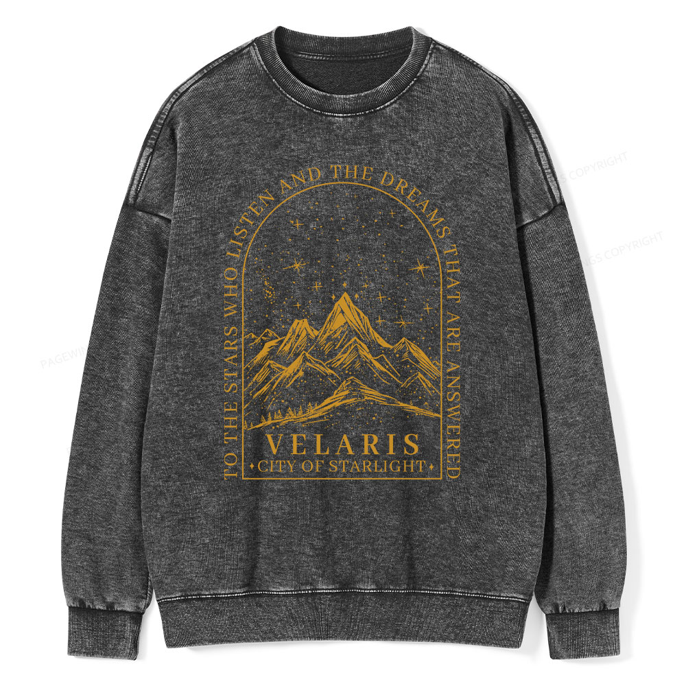 Pagewings Comfort Colors® SJM, Velaris Unisex Washed Sweatshirt