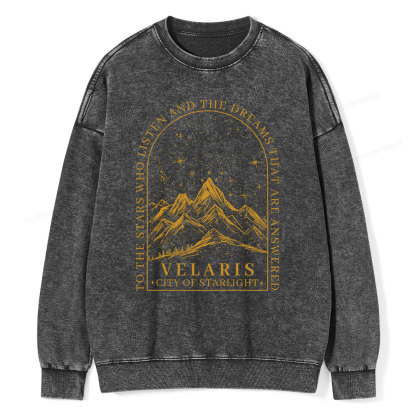 Pagewings Comfort Colors® SJM, Velaris Unisex Washed Sweatshirt
