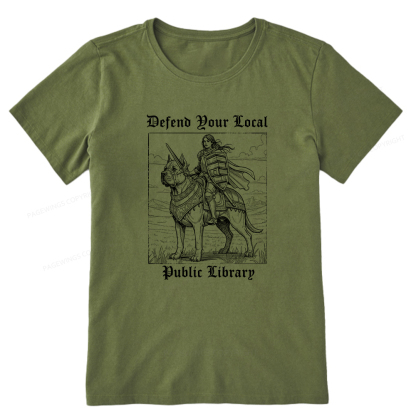 Pagewings Defend Your Local Public Library Unisex Classic T-shirt