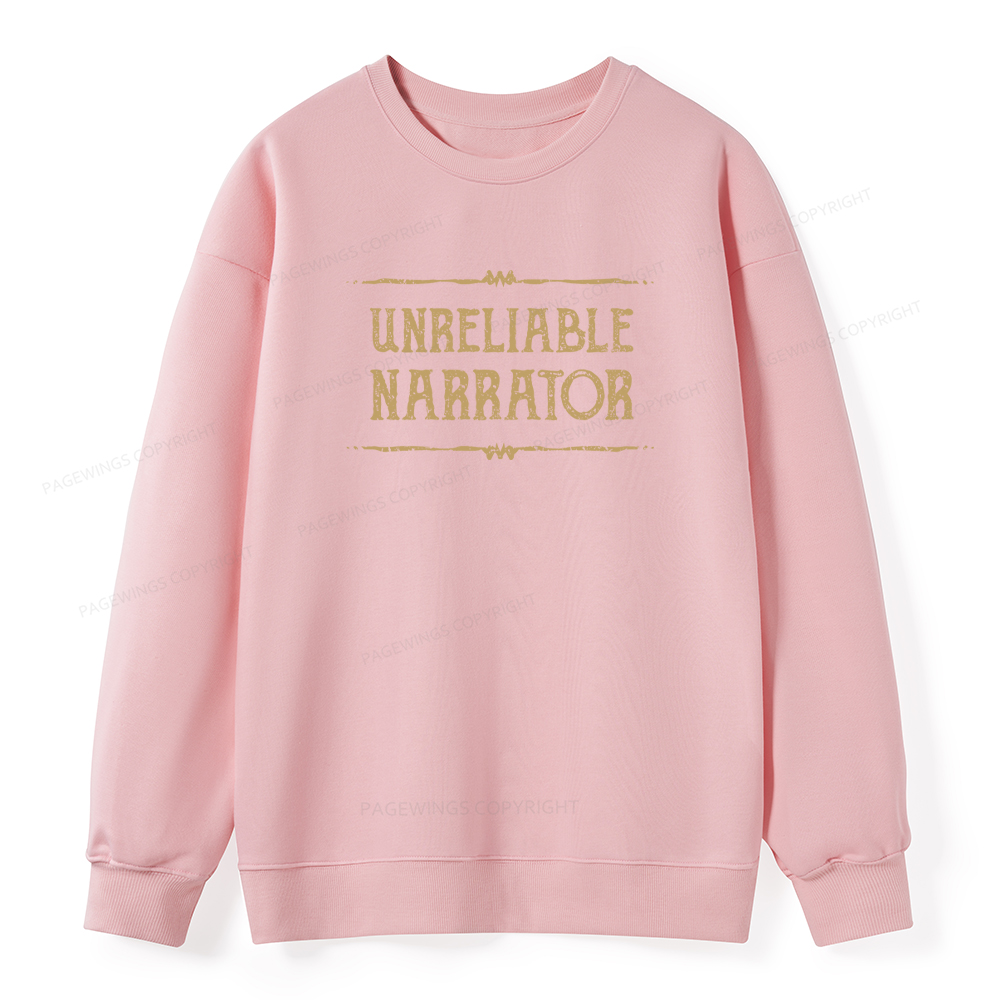 Pagewings Unreliable Narrator Unisex Classic Sweatshirt