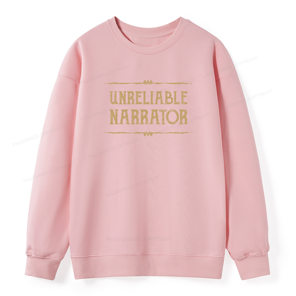 Pagewings Unreliable Narrator Unisex Classic Sweatshirt
