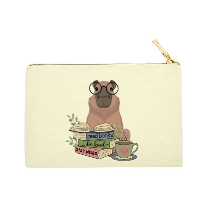 Pagewings Capybara Reading Pouch