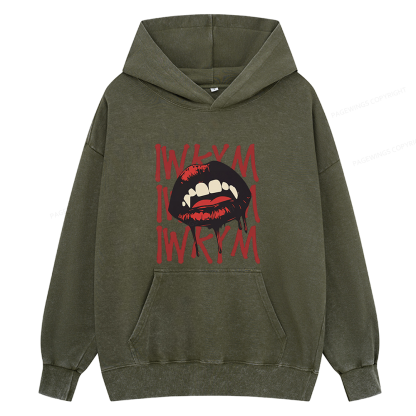 Pagewings Sci-Fi Novel Lover Unisex Washed Hoodie
