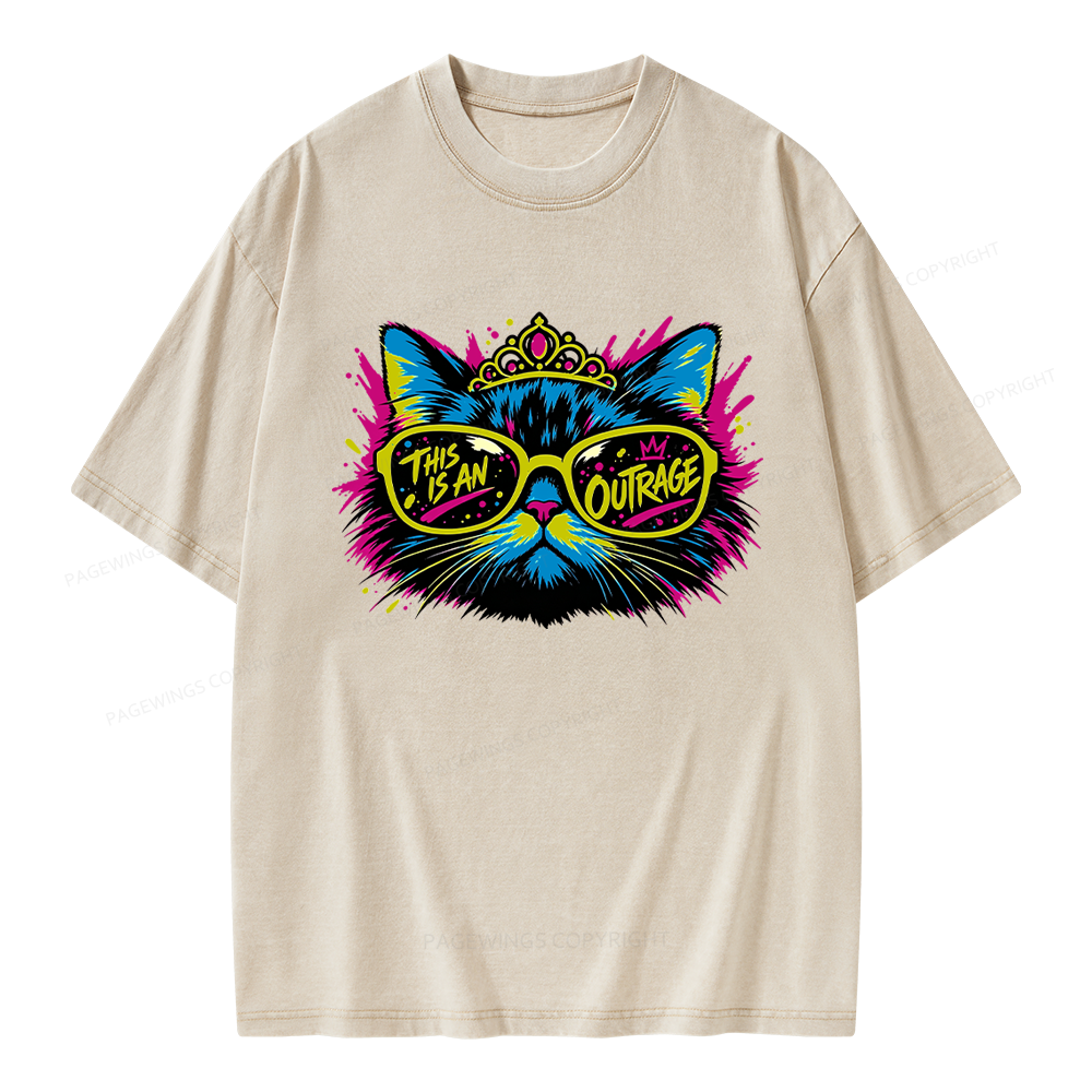 Pagewings Sci Fi Bookish Unisex Washed T-shirt