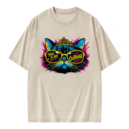 Pagewings Sci Fi Bookish Unisex Washed T-shirt