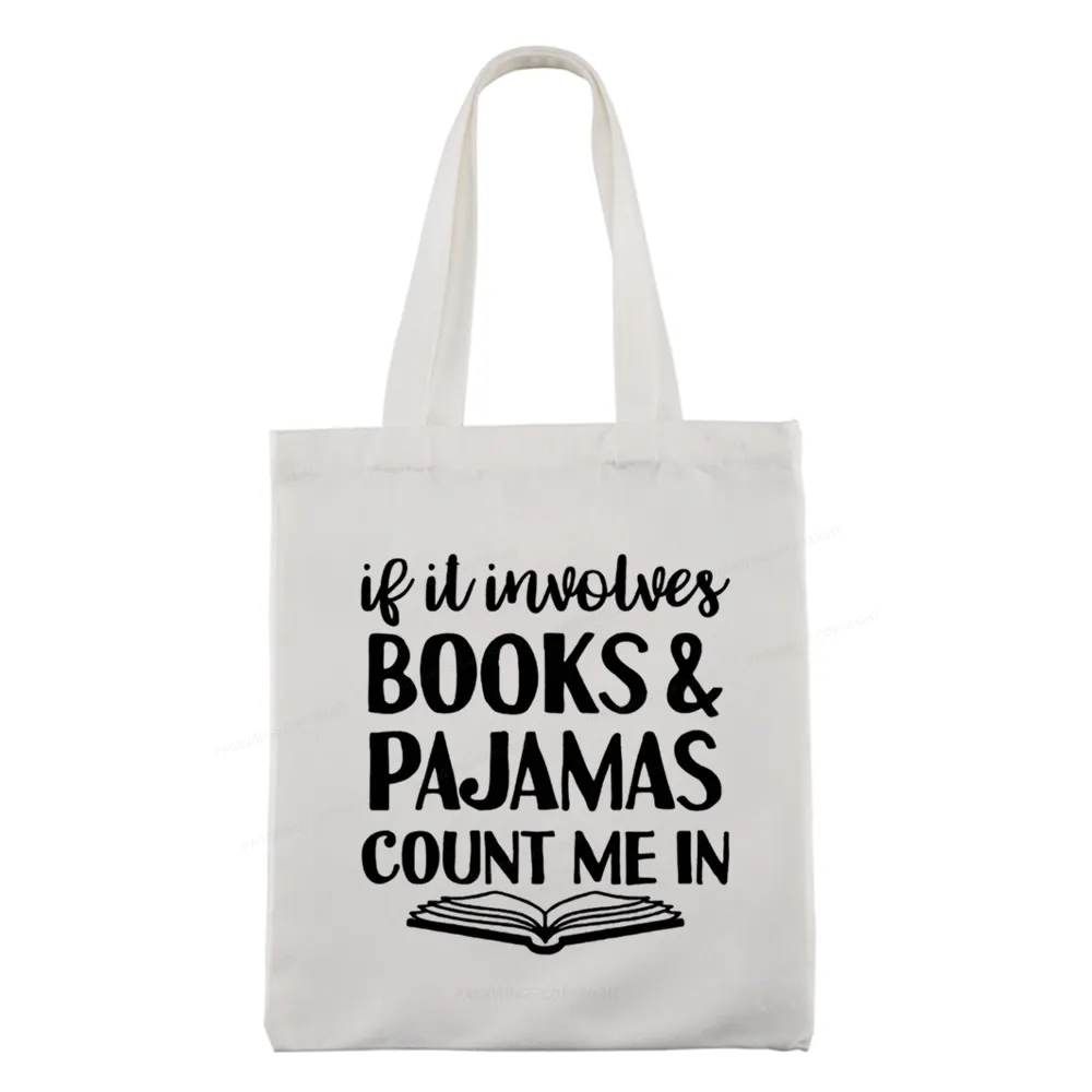 Pagewings Books And Pajamas Tote Bag