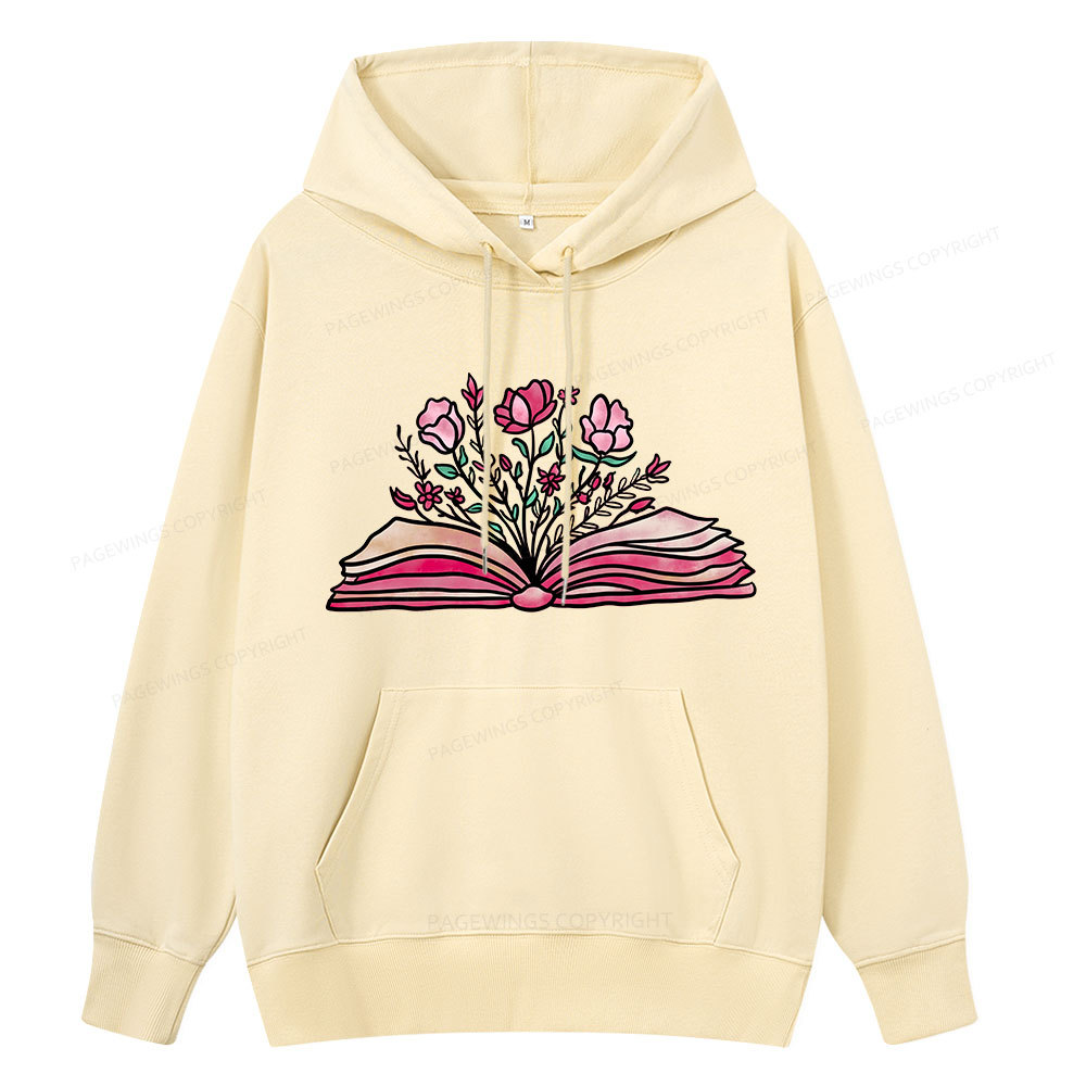 Pagewings Booktrovert Definition Funny Book Lover Png Unisex Classic Hoodie