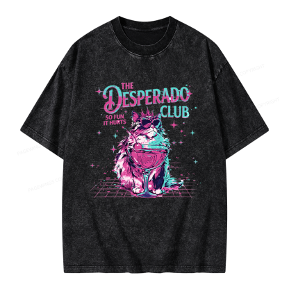 Pagewings Sci Fi Fan Unisex Washed T-shirt