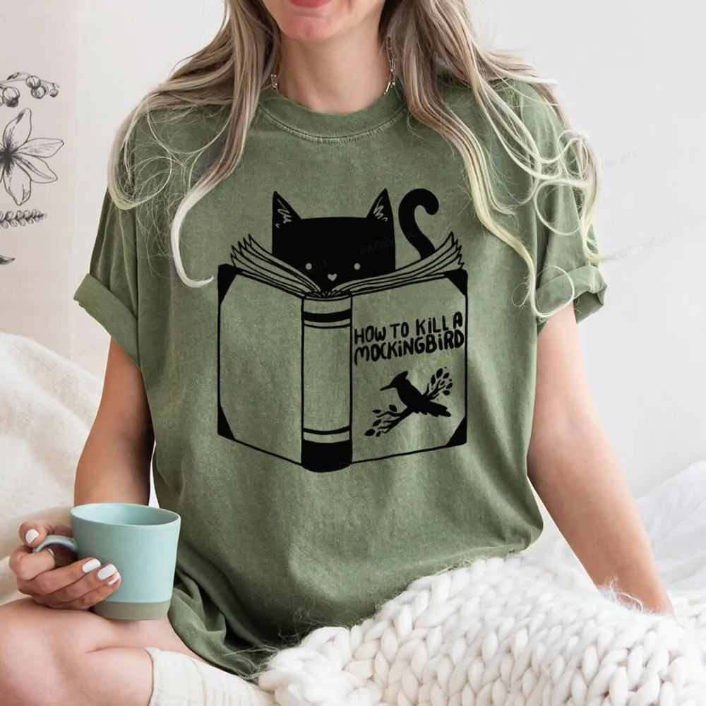 Pagewing How to Kill a Mockingbird Unisex Washed T-shirt