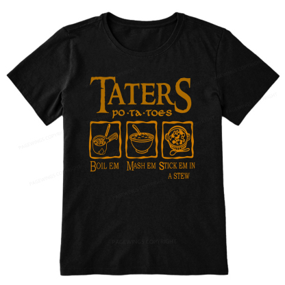 Pagewings Taters PoTaToes Unisex Classic T-shirt