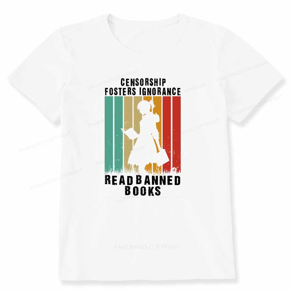 Pagewings Banned Books Vintage T-Shirt Unisex Classic T-shirt