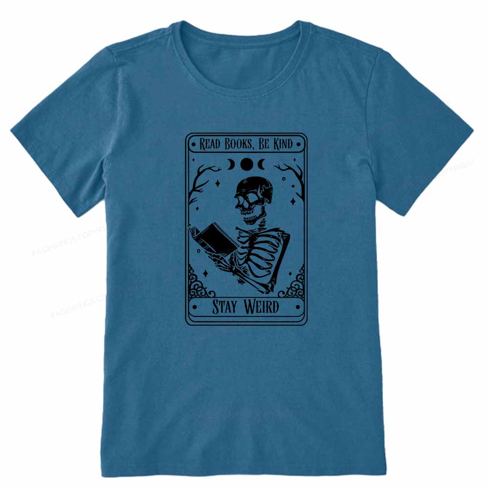 Pagewings Read Books Be Kind Unisex Classic T-shirt