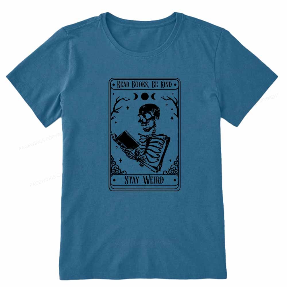 Pagewings Read Books Be Kind Unisex Classic T-shirt