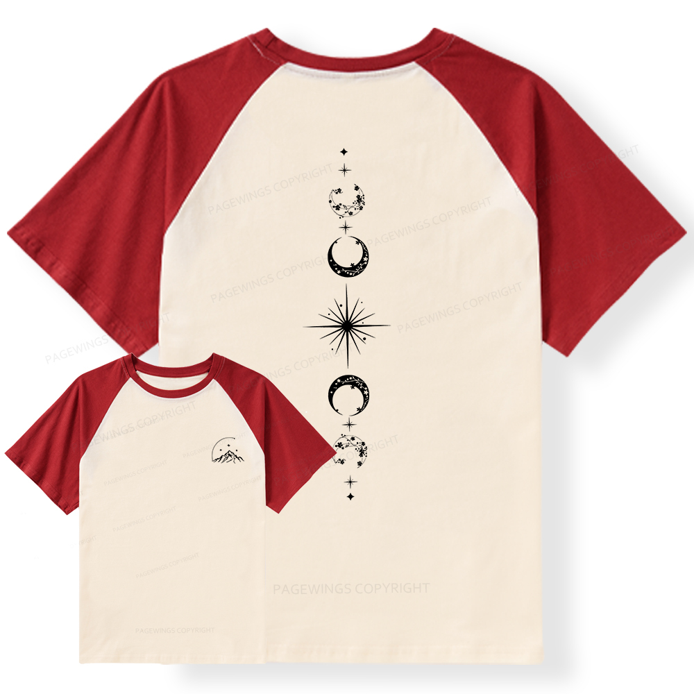 Pagewings Hello Feyre Darling Raglan T-shirt